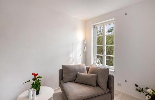 Stadtbezirk Nord Apartment | Saale Fewo mit Burgblick