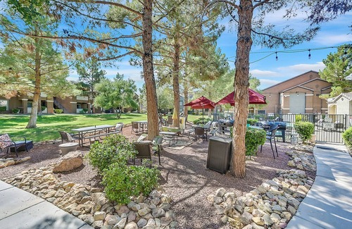 Silverado Ranch Condo | Safe Privately gated fully furnished 1 bedroom, 1 bath, Condo in prime location!