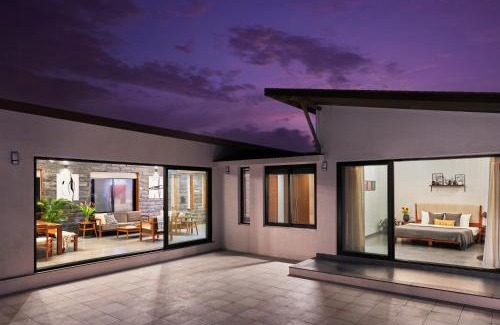 Lonavala Villa | SaffronStays Ahilya Waters by Kosha Villas, Pawna - pool villa with panoramic view of Pawna Lake