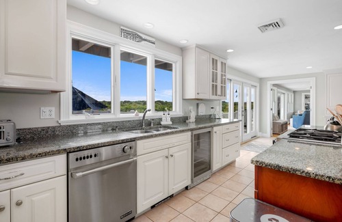 Sagamore Beach House | Sagamore Beach just across the street from this gorgeous home with private heated pool