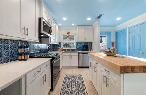 Flagler Beach House | Salty Greek Ocean View, Swim Spa & Hot Tub
