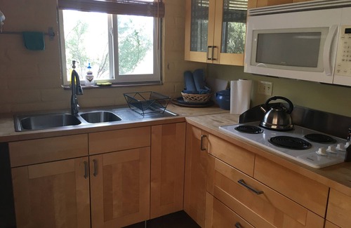 Tucson Cottage | Sanctuary Cove's Guest Cottage is surrounded by 80 acres of pristine Desert.