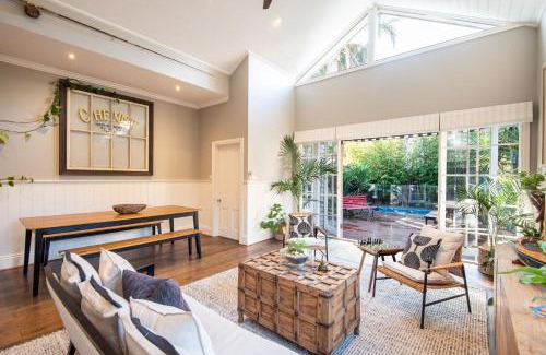 Sandringham House | Sandy Village Retreat Heated Pool Bay Views