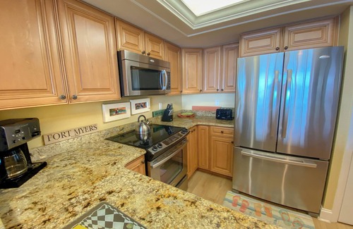 Punta Rassa Condo | Sanibel Harbour Resort732: Experience dolphin tours by day and sunset views from your private lanai.
