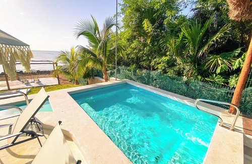 Costa Maya House | Santorini House with ocean access in Cozumel