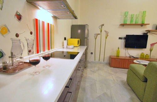 Alameda Apartment | SC4 1 Bedroom Apartment With Wifi/Air Conditioning/Kitchen in Historic Center