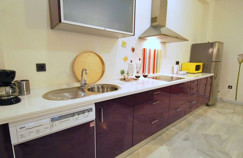 Alameda Apartment | SC4 1 Bedroom Apartment With Wifi/Air Conditioning/Kitchen in Historic Center
