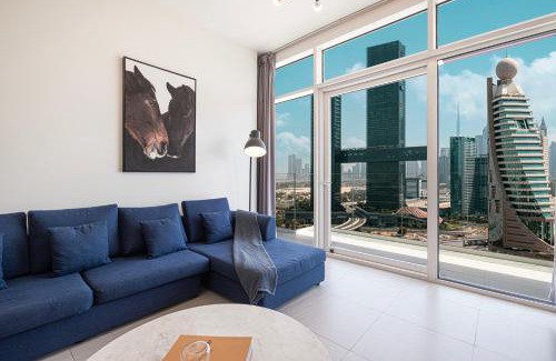 Bur Dubai Apartment | Scenic City View 1BR with Balcony