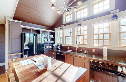Wolcott House | Scenic country retreat with mountain views, deck, firepit, & washer/dryer