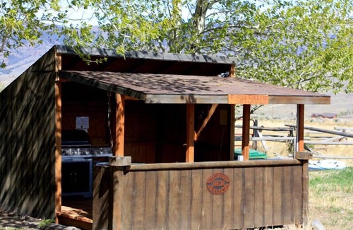 Wapiti Cabin | Scenic guest ranch with cozy cabin located between Cody, Wy and Yellowstone Park