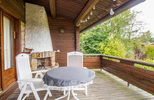 Barbis House | Schönes Ferienhaus in Blockhaus-stil im Südharz