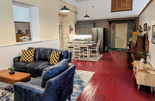 Manitoulin District House | School House Suite steps from Bridal Veil Falls in beautiful Kagawong