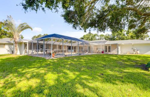 Braden River House | Screened Pool and Grill Sunny Sarasota Stay!