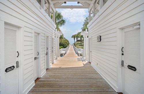 Debordieu Colony House | Screened porches, decks, rockers, hammocks and an upstairs balcony with ocean views