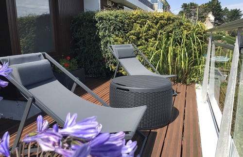 Perros-Guirec Apartment | Sea and beach view on foot
