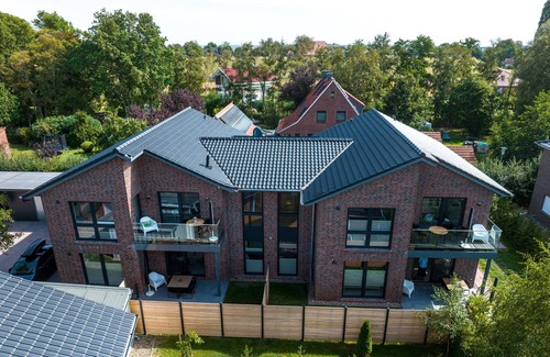 Fedderwardersiel Apartment | Sea and comfort - Apartment KLAAS with balcony and directly on the North Sea dike!