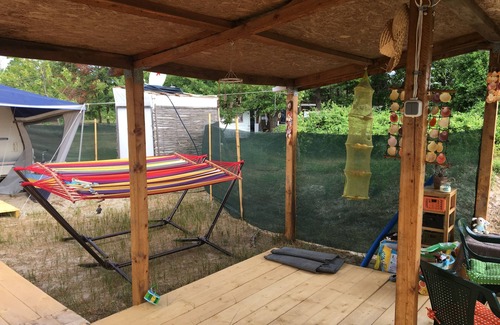 Kiten House | Sea Caravan on the Beach on the Black Sea