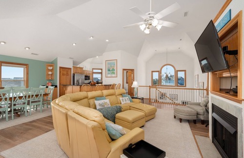 Whalehead Beach House | Sea Forever-Oceanside 8-10 BR; Pool, Hot Tub, Elevator, Gardens!