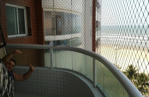 Praia Grande Apartment | SEA FRONT SWIMMING POOL BARBECUE WIFI INTERNET GAMES ROOM GARAGE CONCIERGE 24H