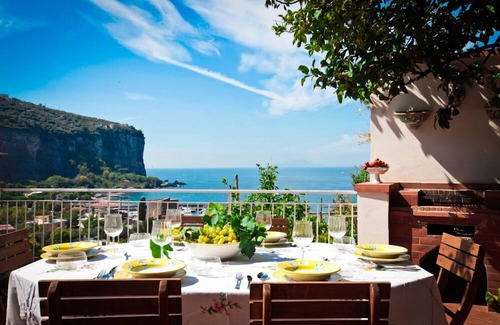 Vico Equense Villa | Sea front villa Sorrento Coast