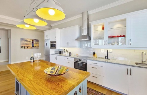 Three Anchor Bay Apartment | Sea front, wifi, secure, ocean facing apartment