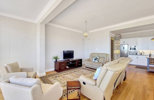 Three Anchor Bay Apartment | Sea front, wifi, secure, ocean facing apartment