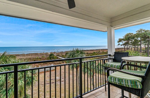 Hilton Head Island Villa | Sea Side Villa 326, Spectacular Oceanfront Views From This 3rd Floor end unit