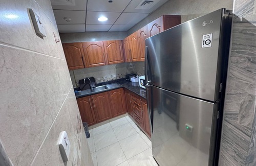 Rumailah Apartment | Sea view 2-bedroom apartment with AC, fitness room, swimming in fantastic Ajman