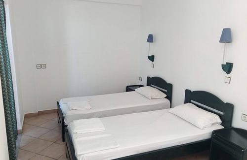 Agios Gordios Hotel | Sea View studio near the beach and village center, amazing