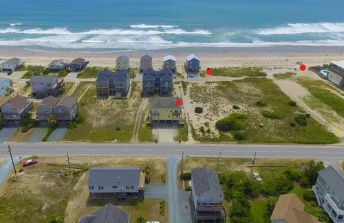 North Topsail Beach Condo | Seaclusion - Cozy 4 Bedroom Home; 2 Covered Porches; Elevator and Ocean Views!