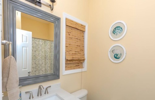 North Topsail Beach Condo | Seaclusion - Cozy 4 Bedroom Home; 2 Covered Porches; Elevator and Ocean Views!