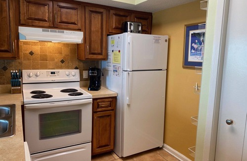 Gulf Shores Condo | Seacrest 203-Gulf Front- Reserved Parking-Beautiful View of the Gulf.