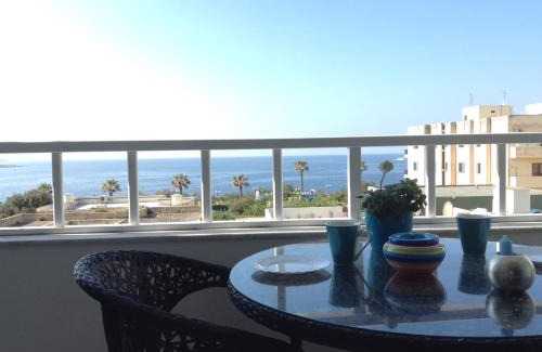 Qawra Apartment | Seafront Apartment With Pool