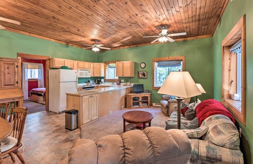 Bear Lake Cottage | Secluded Bear Lake Getaway w/Fire Pit & Porch!