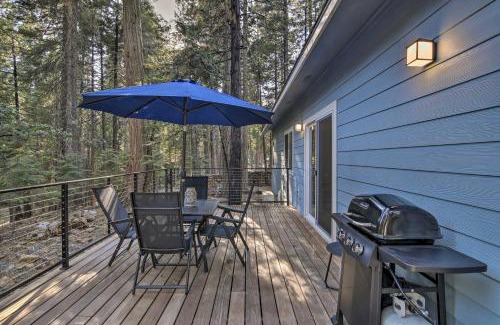 Butte Meadows House | Secluded Butte Meadows Cabin with Deck and Grill!