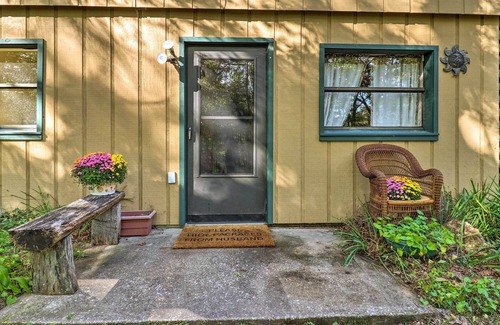 Brevard Cottage | Secluded Dupont State Forest Home, Pets Welcome!