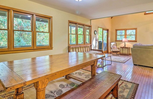 Brevard Cottage | Secluded Dupont State Forest Home, Pets Welcome!