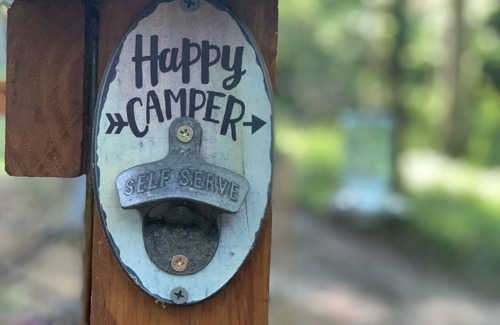 Florence RV Rental | Secluded glamp site with hiking and water activities