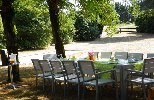 Beauville House | Secluded house: charm, big park, salt pool, Spa, fitness, boules, Wi-Fi and view