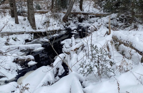 Lancaster Cabin | Secluded off grid retreat on a sustainable farm in the White Mountains.