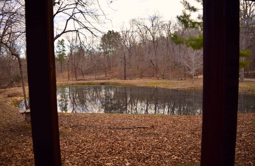 Moodys Cabin | Secluded Rustic Cabin w/Wifi on 160 Acres near Illinois River & Lake Tenkiller