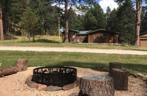 Custer Cabin | Secluded, Rustic Log Cabin located in the Heart of the Black Hills near Custer