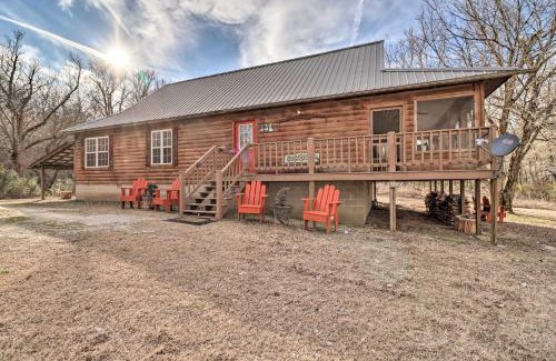 Boswell House | Secluded White River Haven Near Devils Knob!