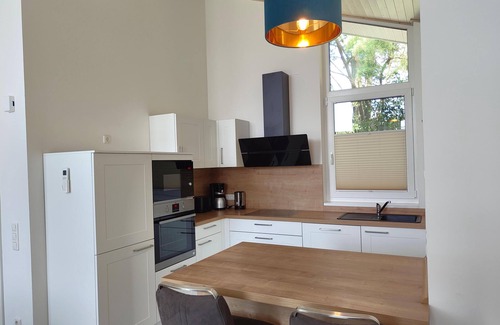 Mirow House | Seeschwalbe 327 - Das Skandinavische Familienhaus für 4 mit Sauna und Whirlpool