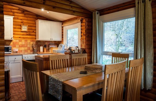 Duirinish Cabin | Self-Catering log cabin near Plockton and the Isle of Skye secluded, well equipped and dog friendly.