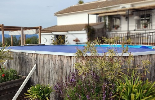 Moclin Apartment | Self-contained apartment with large outdoor space, pool and terrace