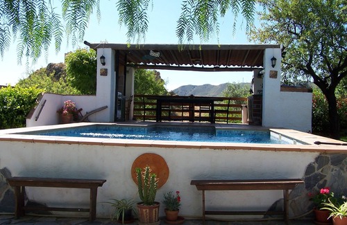 Lubrin Apartment | Semi-Detached Cottage with Pool, Private Terraces, Garden and Mountain Views