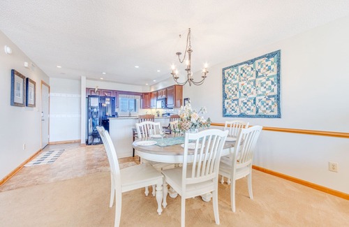 Rodanthe Condo | Semi-Oceanfront Condo w/Private Balcony, Resort Pool, Elevator, Beach Access