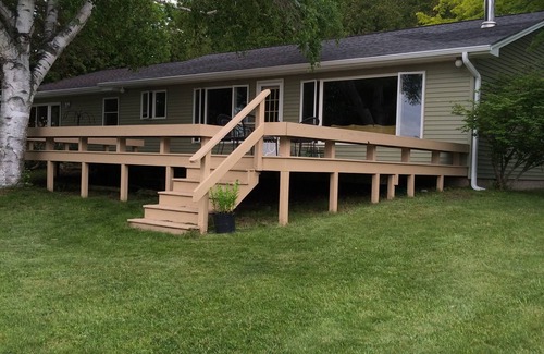 Lake Leelanau Cottage | September - Secret Summer! Lake Leelanau Dock,Sunsets,Central Leelanau! Relax!