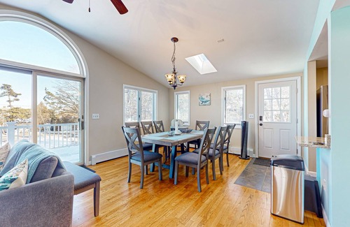 Biddeford Pool House | Serene Coastal Retreat with Breathtaking Ocean Views and Fire pit